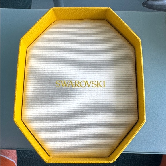 Elegant Swarovski Multicolor Hoop Earrings - Picture 7 of 7